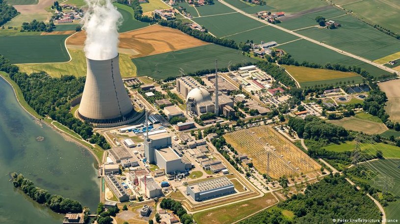 Elektrownia jądrowa "Isar" /Peter Kneffel/picture alliance /Deutsche Welle