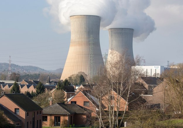 Elektrownia jądrowa jest po drugiej stronie granicy w Belgii /JULIEN WARNAND /PAP/EPA