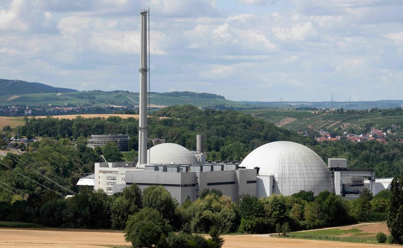 Elektrownia jądrowa w Neckarwestheim w południowych Niemczech (zdj. ilustracyjne) /THOMAS KIENZLE /AFP