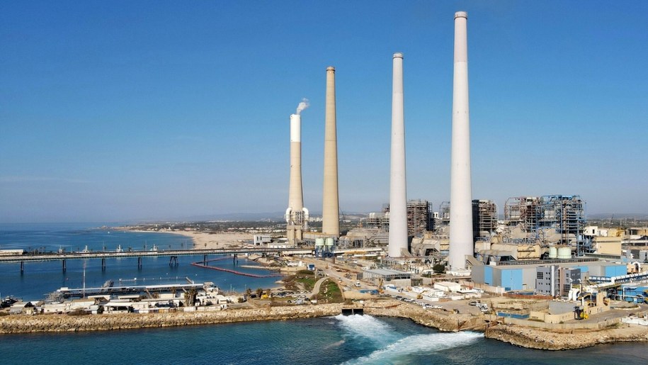 Elektrownia Orot Rabin /JACK GUEZ/AFP/East News /East News