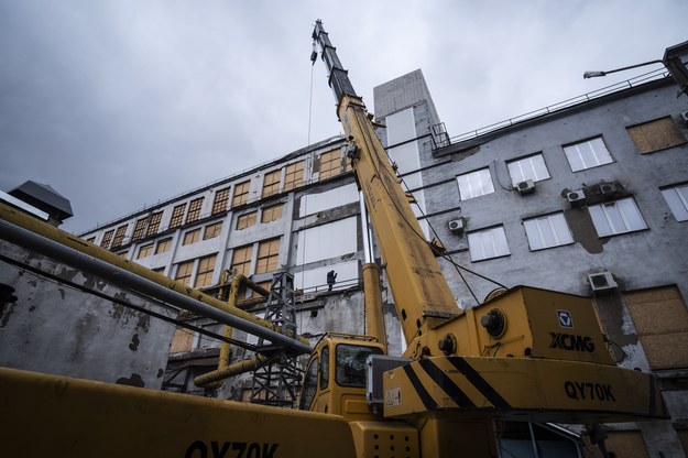 Elektrownia w Charkowie uszkodzona podczas rosyjskiego ostrzału /Maria Senovilla /PAP/EPA