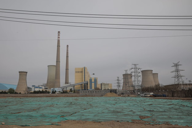 Elektrownia w Chinach /WU HONG /PAP/EPA