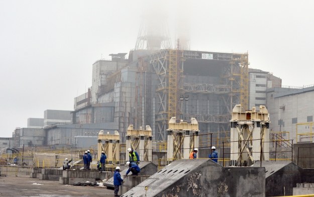 Elektrownia w Czarnobylu /AFP