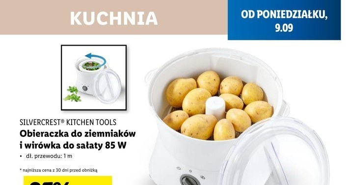 Elektryczna obieraczka do ziemniaków /Lidl /INTERIA.PL