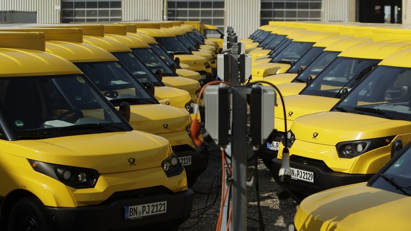 Elektryczne furgonetki Deutsche Post /Informacja prasowa
