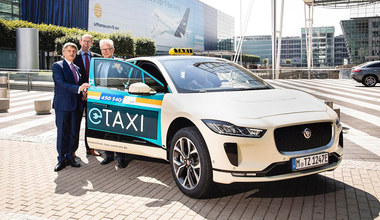 Elektryczne Jaguary jako taksówki? Niestety nie w Polsce