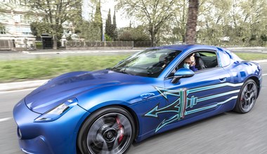 Elektryczne Maserati GranTurismo wyjechało na ulice