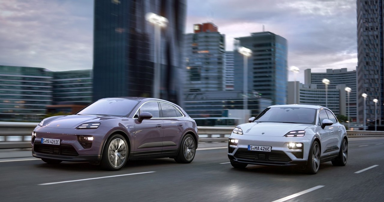 Elektryczne Porsche Macan debiutuje na rynku w dwóch wersjach: Macan 4 i Macan Turbo. /Porsche /materiały prasowe