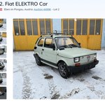 Elektryczny Fiat 126p Bis, czyli nostalgia i ekologia w jednym. Tylko ta cena...