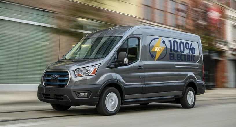 Elektryczny Ford E-Transit /Informacja prasowa