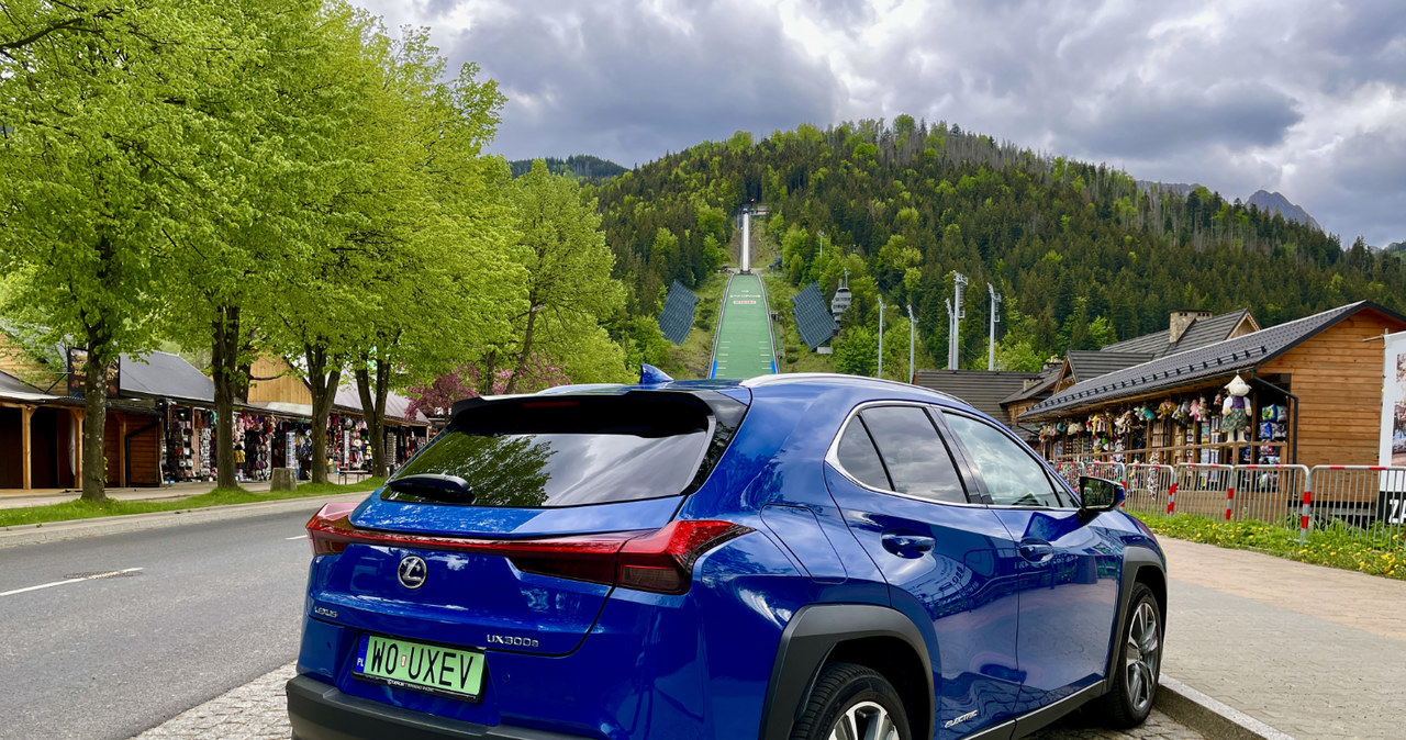 Elektryczny Lexus UX /Marek Wicher    /INTERIA.PL