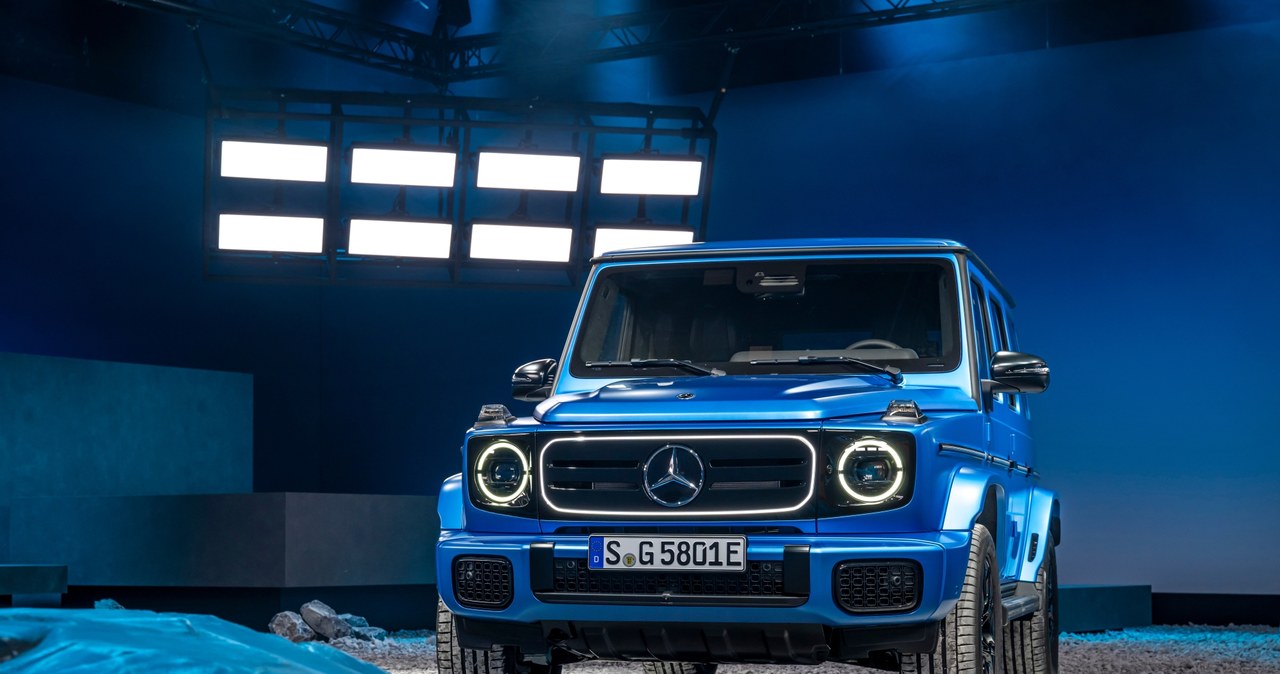 Elektryczny Mercedes G 580 /materiały prasowe