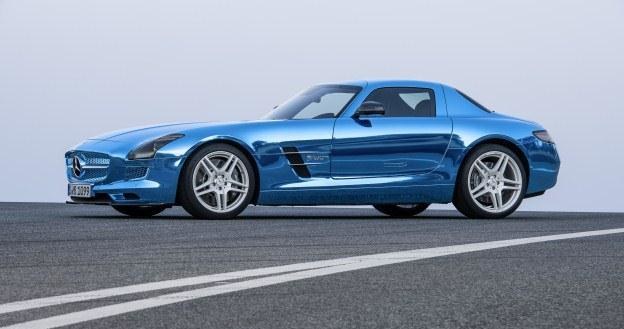 Elektryczny Mercedes SLS AMG /PAP