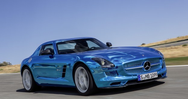 Elektryczny Mercedes SLS AMG /Informacja prasowa