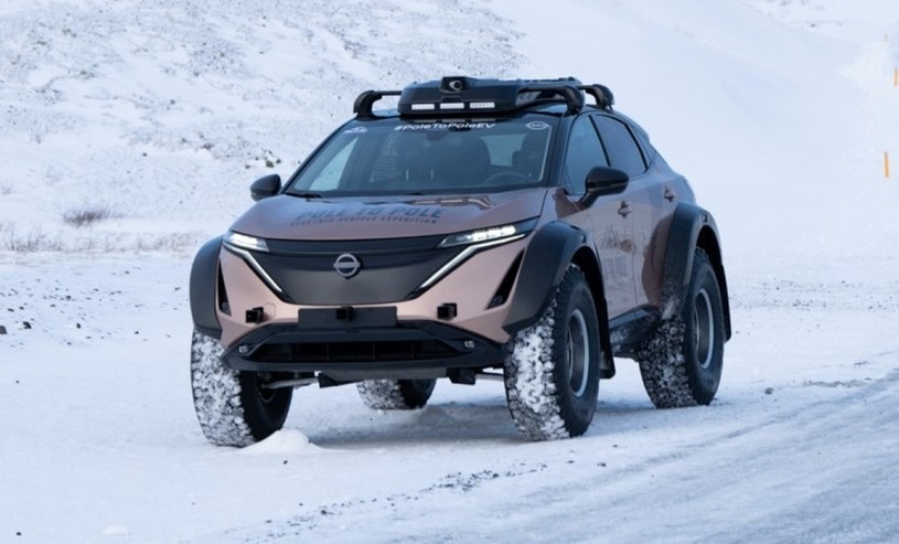 Elektryczny Nissan przejedzie od bieguna do bieguna /materiały prasowe