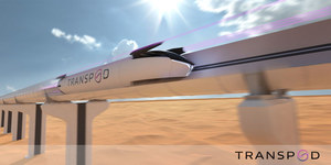 Elektryczny pociąg-samolot pędzący 1000 km/h