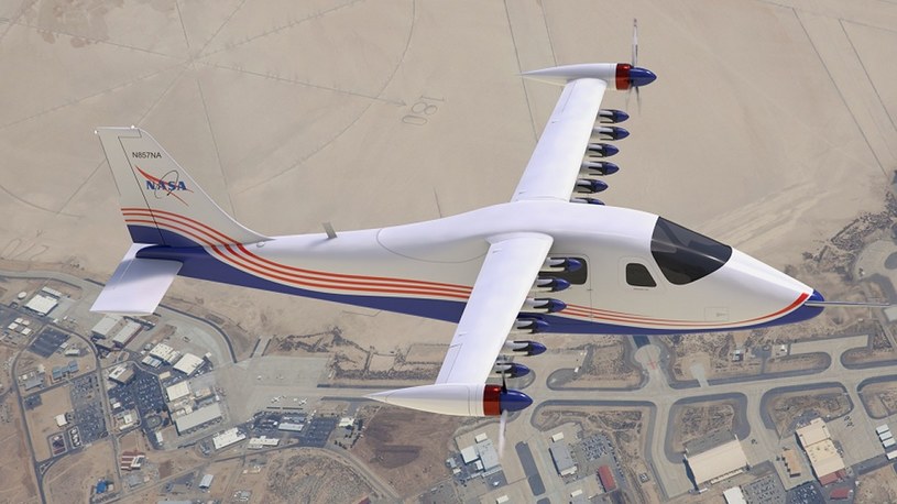Elektryczny samolot NASA już po kolejnych testach. Zobacz, jak sobie poradził [FILM] /Geekweek