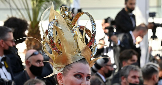 Elena Lenina na festiwalu Cannes 2021 /Agencja FORUM