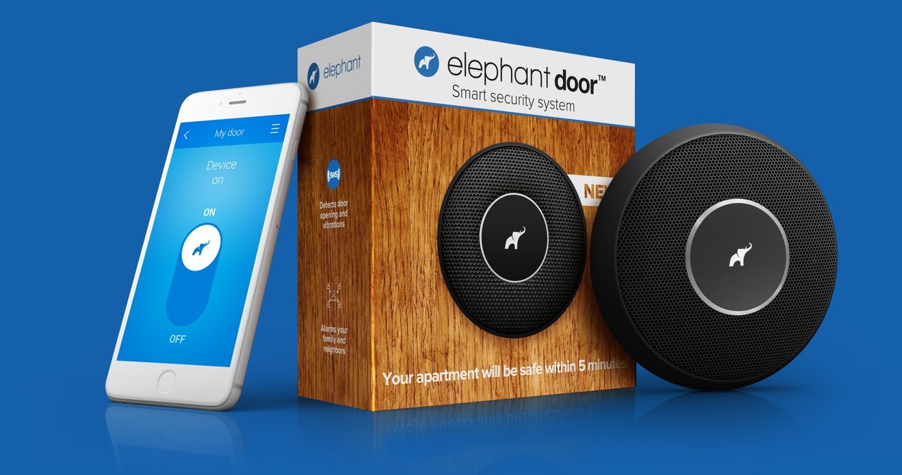 Elephant Door współpracuje z naszym smartfonem /materiały prasowe