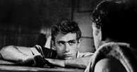 Elia Kazan w filmie ""Na wschód od Edenu"" z Jamesem Deanem, 1955 /Encyklopedia Internautica