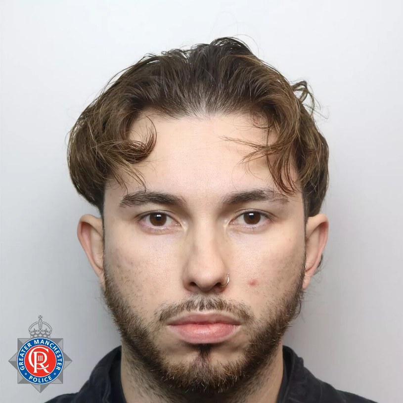 Elijah Flores został aresztowany za przemyt / Manchester Greater Police /materiał zewnętrzny