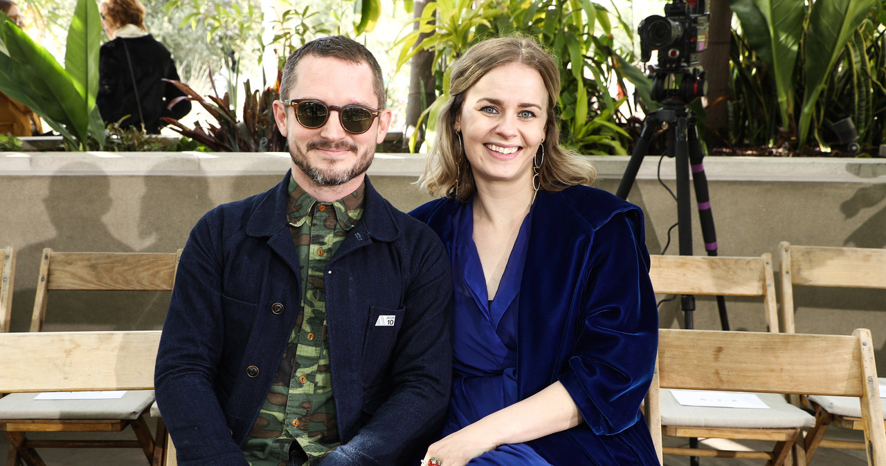 Elijah Wood i Mette-Marie Kongsved /John Salangsang/WWD/Penske Media /Getty Images