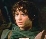 Elijah Wood jako Frodo Baggins w filmie "Władca pierścieni: Drużyna pierścienia" /