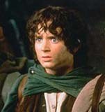 Elijah Wood jako Frodo w filmie "Władca pierścieni" /