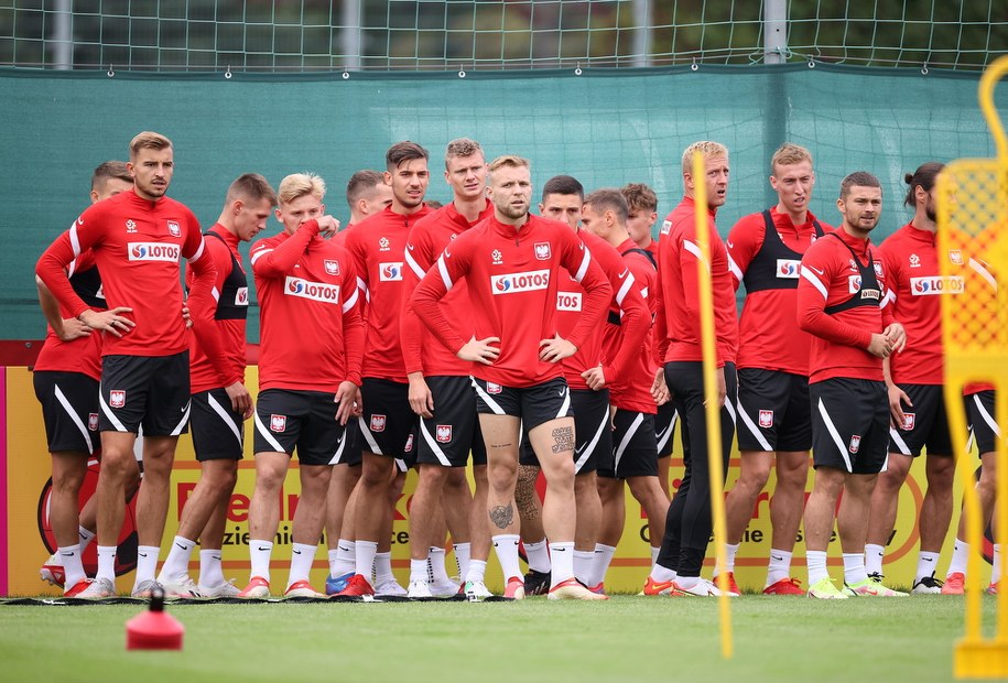 Eliminacje do MŚ. Trening polskiej reprezentacji piłkarzy / 	Leszek Szymański    /PAP