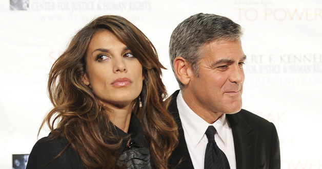 Elisabetta Canalis i George Clooney, fot.Michael Loccisano &nbsp; /Getty Images/Flash Press Media