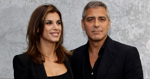 Elisabetta Canalis i George Clooney / fot. Vittorio Zunino Celotto /Getty Images/Flash Press Media