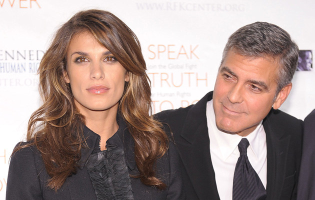 Elisabetta Canalis i George Clooney /Michael Loccisano /Getty Images