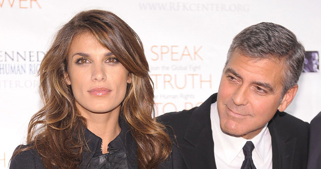 Elisabetta Canalis i George Clooney /Michael Loccisano /Getty Images