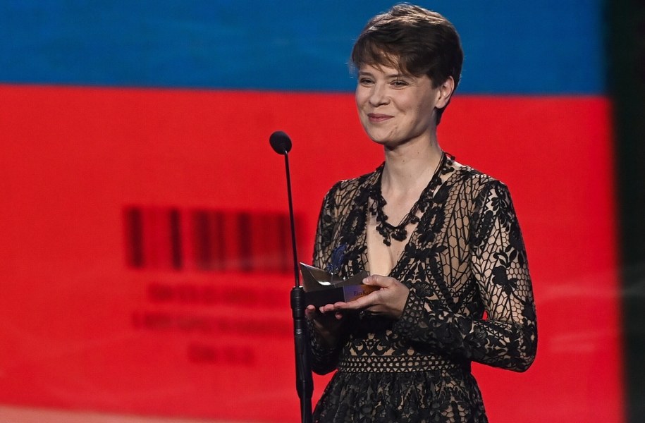 Eliza Kącka podczas Gali Nagrody Literackiej "Nike" /Piotr Nowak /PAP