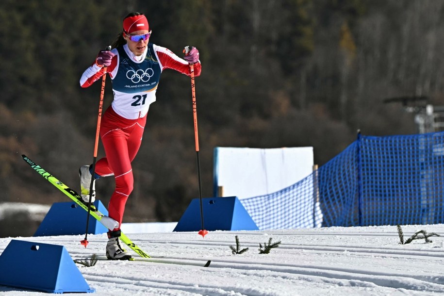Eliza Rucka-Michałek na olimpijskiej trasie /Javier SORIANO  /AFP/EAST NEWS