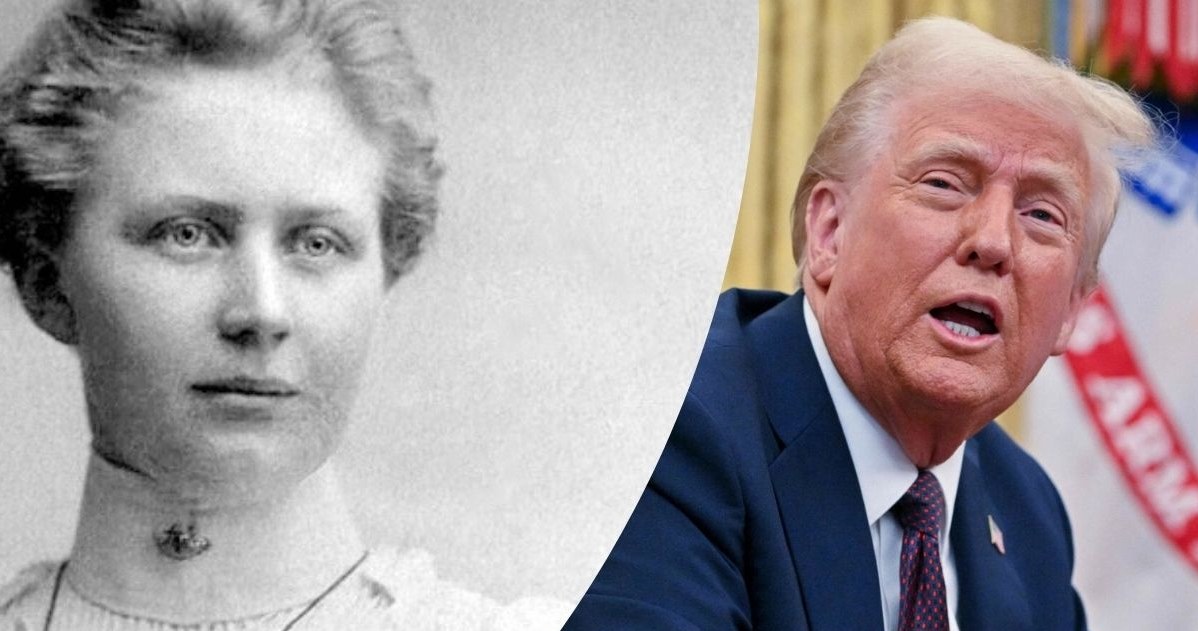 Elizabeth Christ Trump i Donald Trump //Wikipedia/Domena publiczna /East News