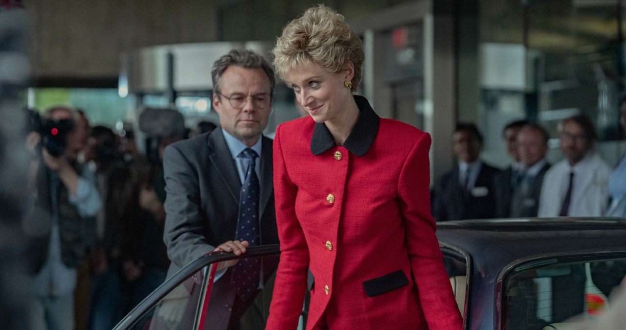 Elizabeth Debicki jako księżna Diana  w piątym sezonie "The Crown" /Keith Bernstein / Netflix /materiały prasowe