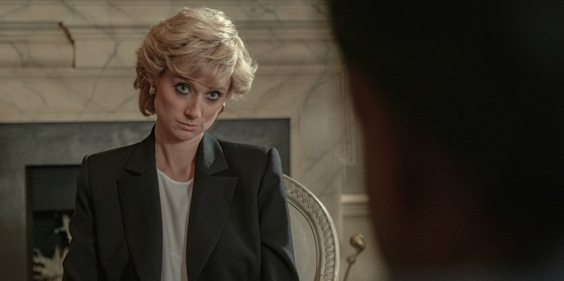 Elizabeth Debicki jako księżna Diana w piątym sezonie "The Crown" /Keith Bernstein / Netflix /materiały prasowe