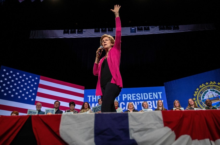 Elizabeth Warren /CJ GUNTHER /PAP/EPA