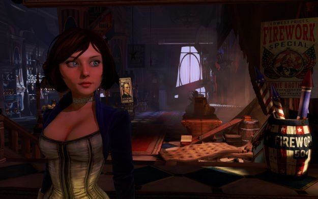 Elizabeth z BioShock: Infinite i jej słynny biust - czy doczekają się korekty przed premierą? /Informacja prasowa
