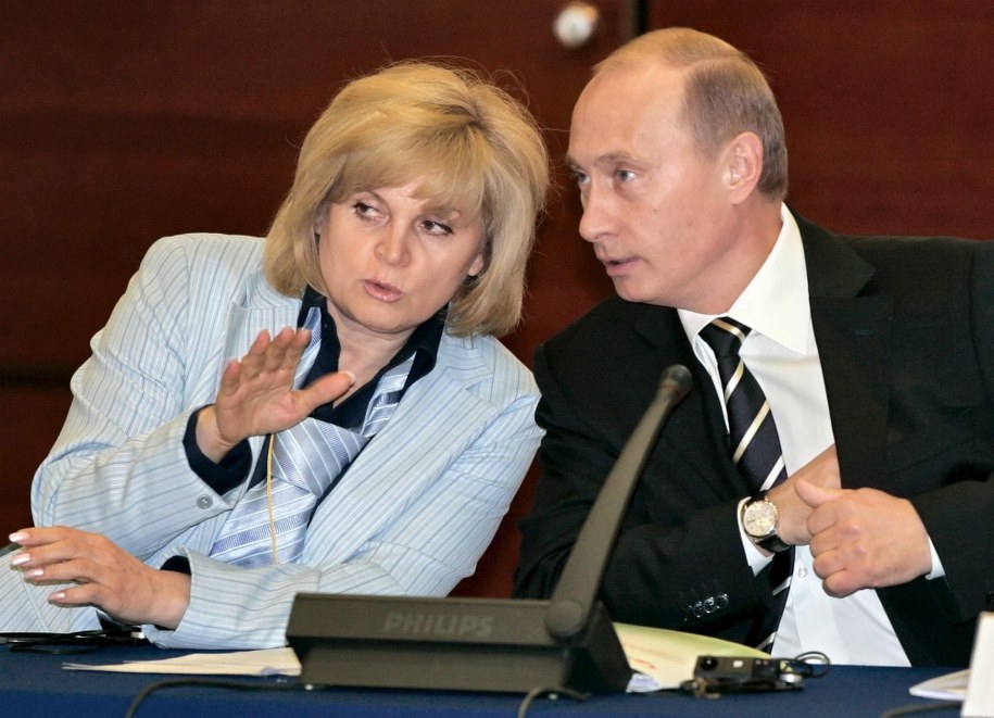 Ełła Pamfiłowa została zaatakowana paralizatorem we własnym domu /Astakhov Dmitry /PAP/EPA