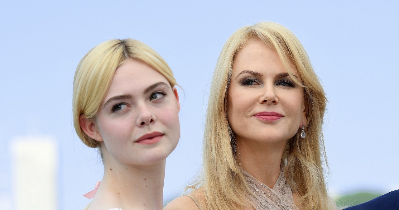 Elle Fanning i Nicole Kidman /Dominique Charriau /Getty Images