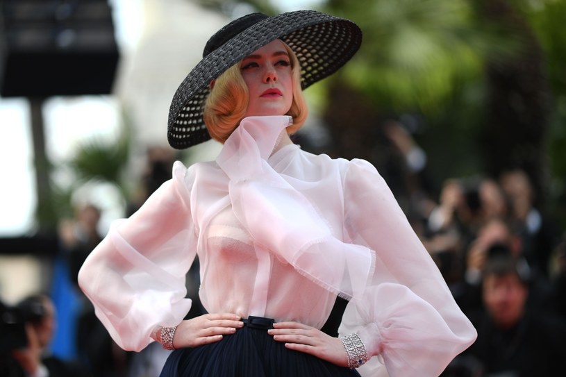 Elle Fanning w Cannes 2019 /AFP