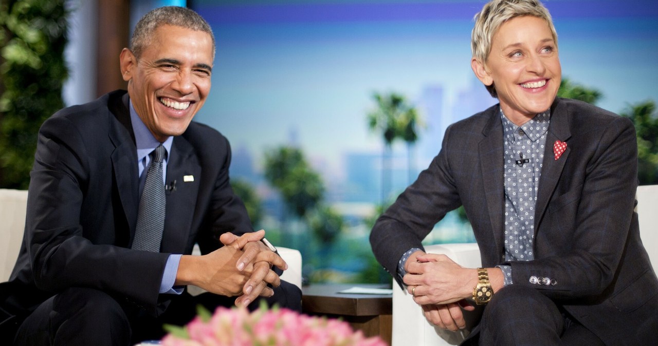 Ellen DeGeneres i Barack Obama /AP/EAST NEWS /East News