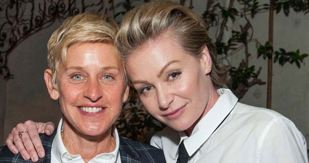 Ellen DeGeneres i Portia de Rossi /Valerie Macon /Getty Images