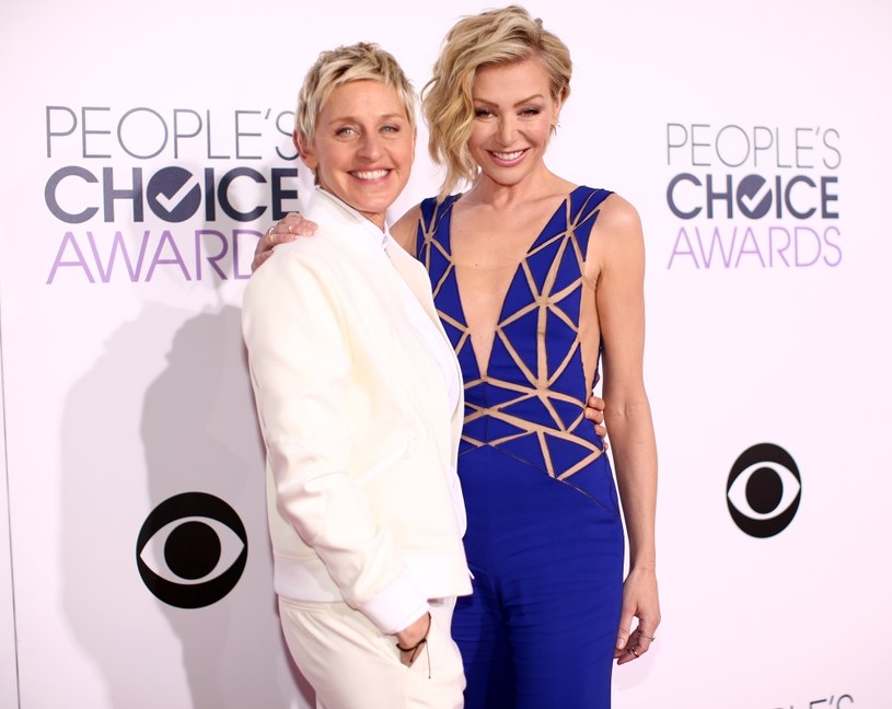 Ellen DeGeneres i Portia de Rossi /Christopher Polk /Getty Images