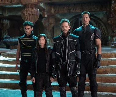 Ellen Page, Shawn Ashmore w scenie z filmu "X-Men: Przeszłość, która nadejdzie"