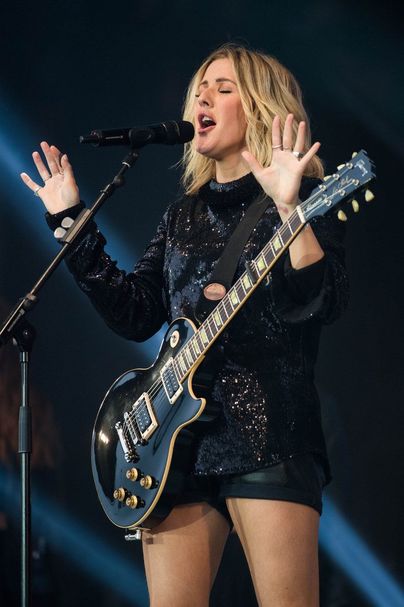 Ellie Goulding na scenie /Ian Gavan /Getty Images