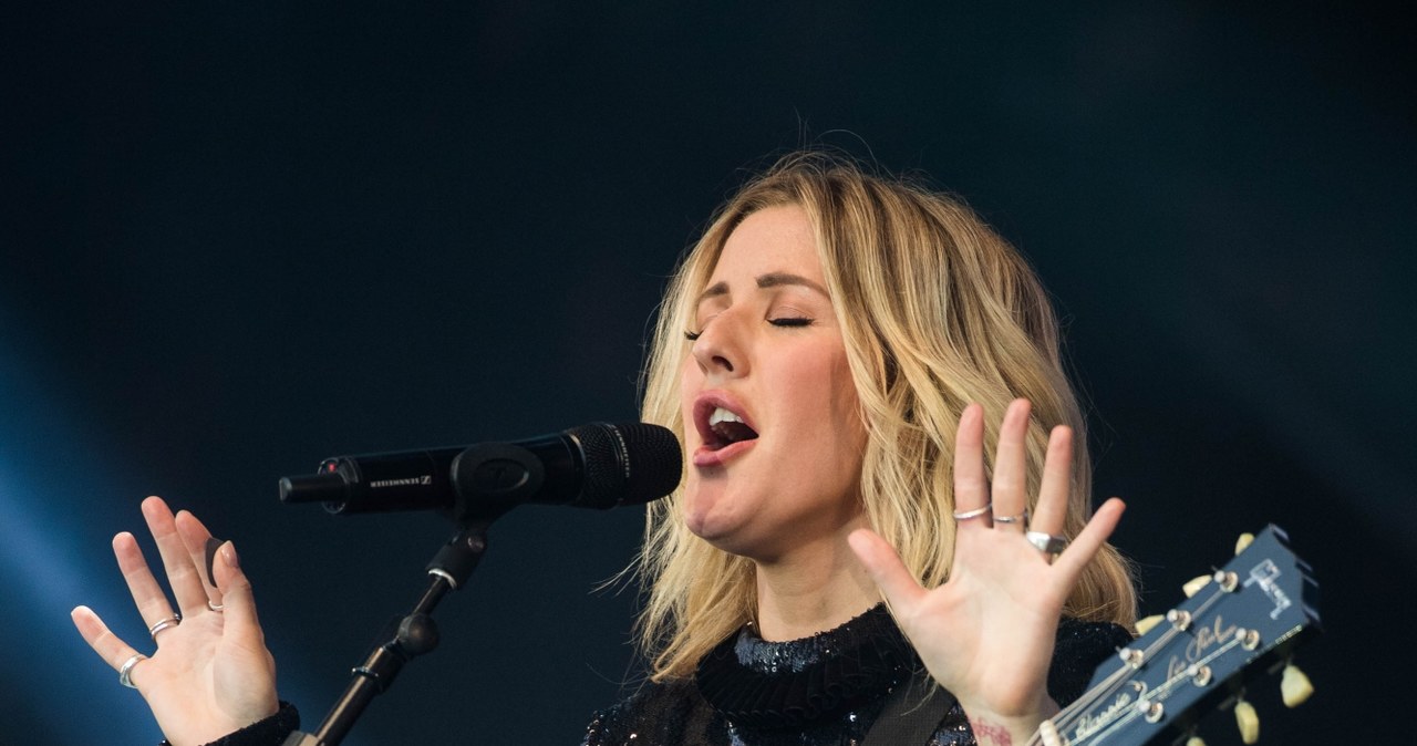 Ellie Goulding na scenie /Ian Gavan /Getty Images