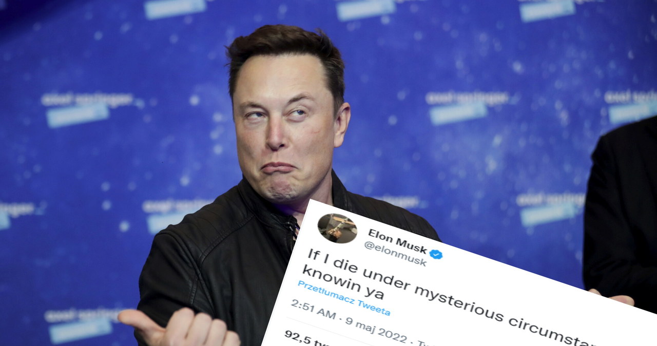 Elon Musk boi się o życie? Jego zagadkowy tweet zdenerwował nie na żarty matkę miliardera /East News